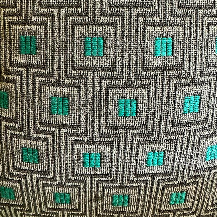 Turquoise Checks