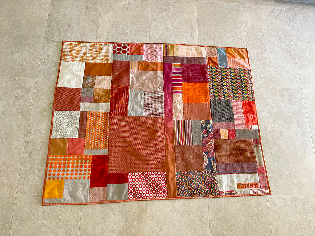 Orange is the New Black Quilt