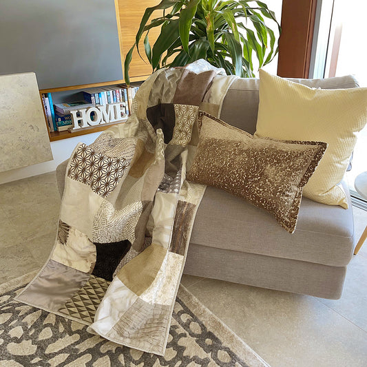 Skinny Flat White Quilt