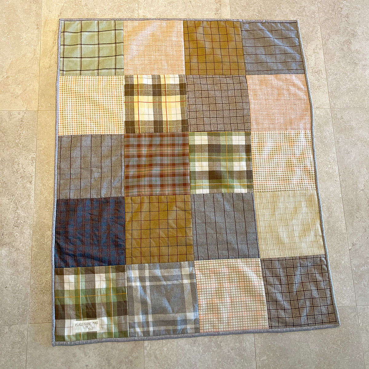Plaid Gone Mad Quilt