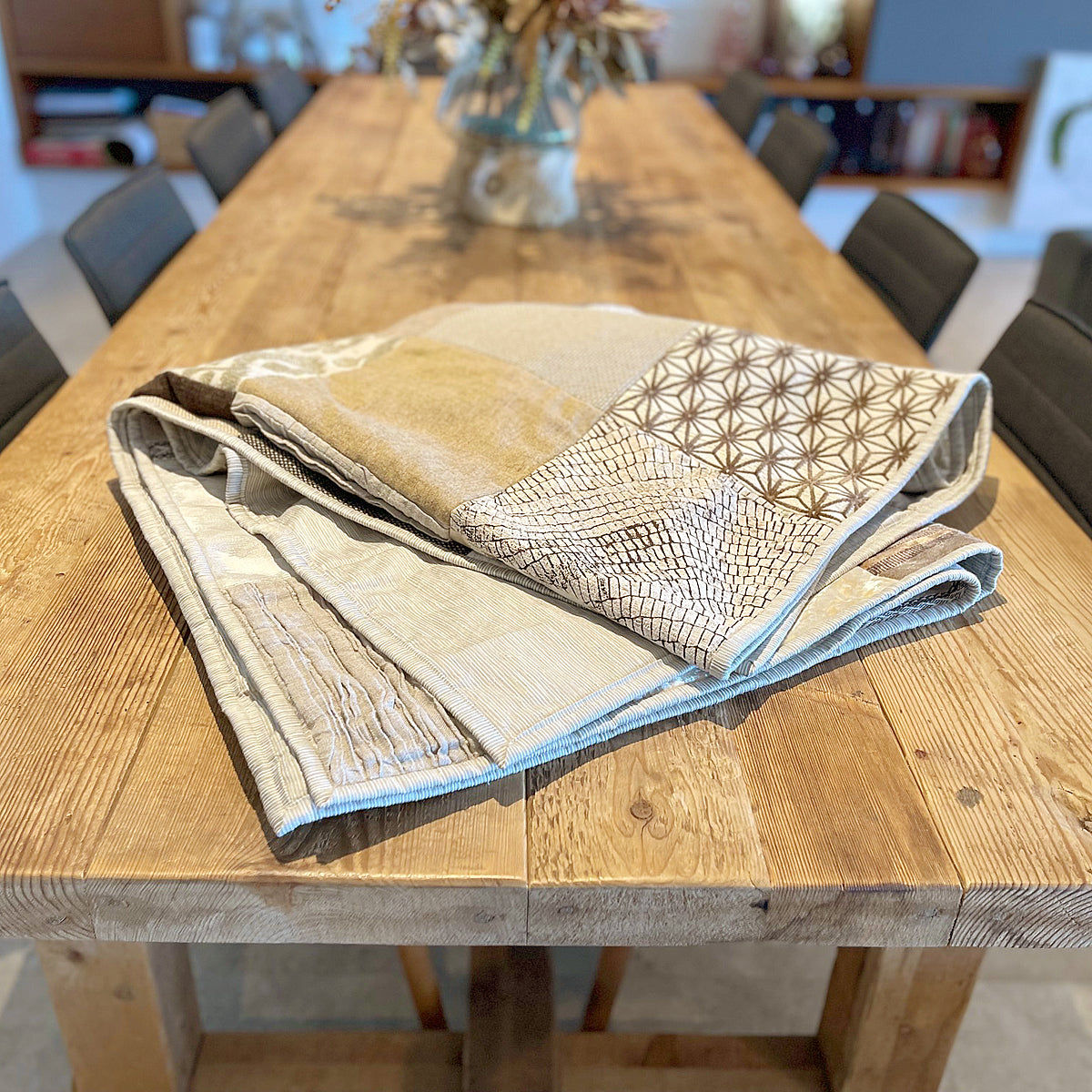 Skinny Flat White Quilt
