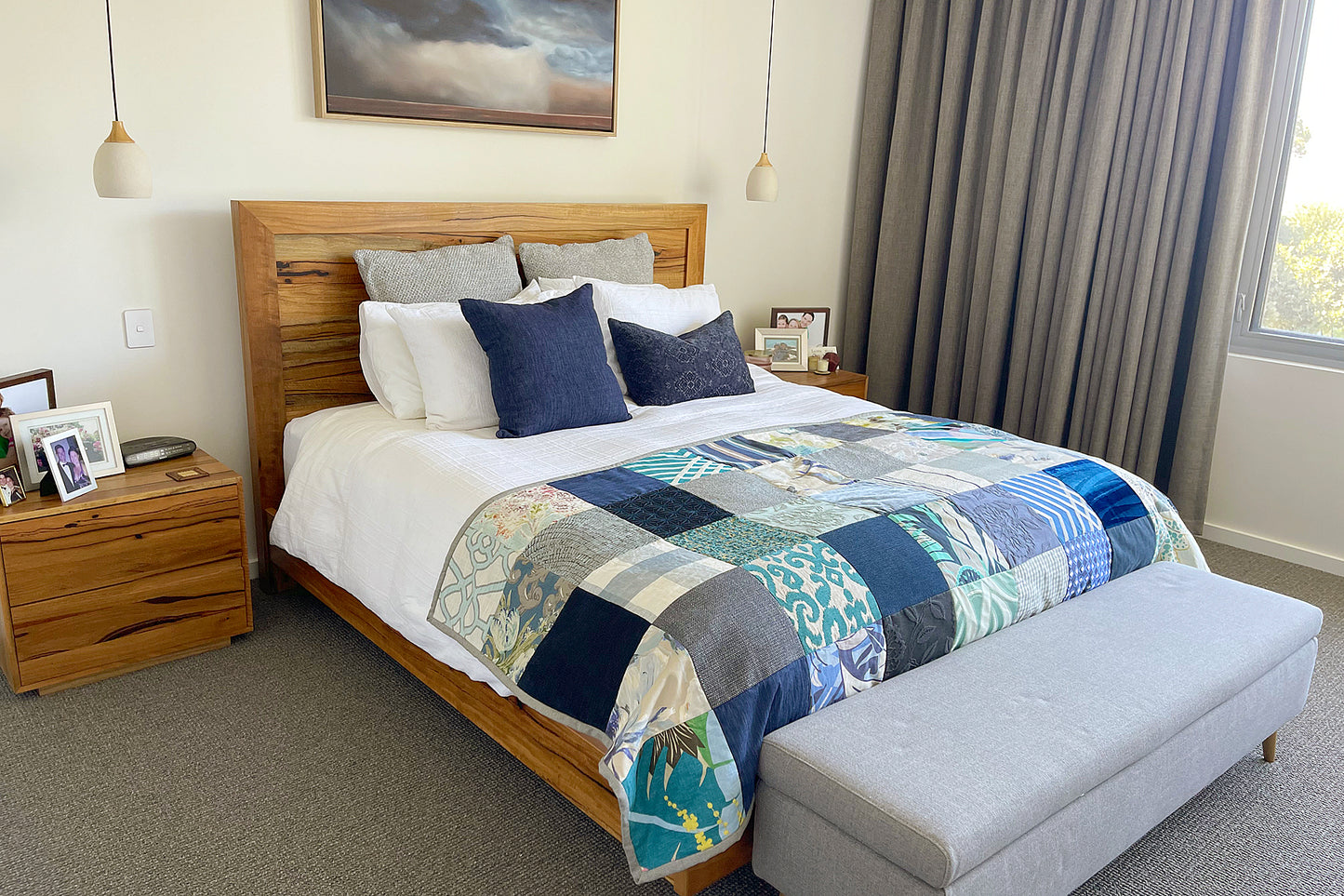 Shades of Blue Quilt